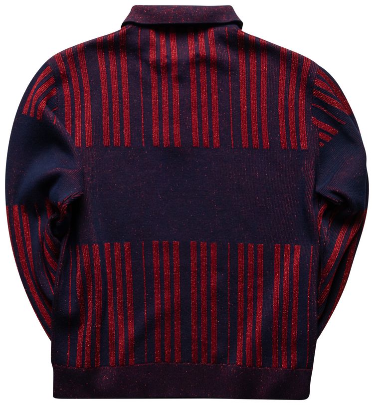 Martine Rose Rysm Knit BlueHaute Red