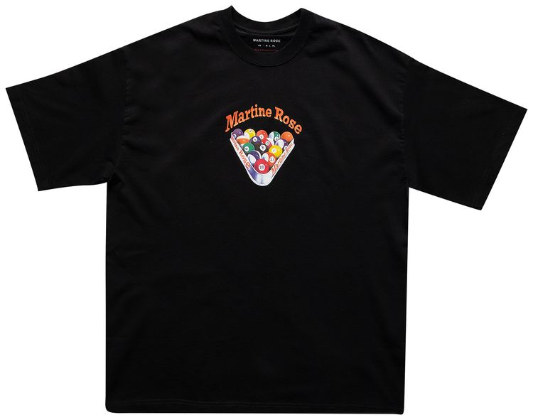 Martine Rose Brittle T Shirt Black