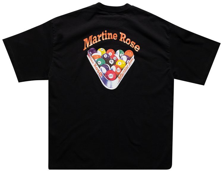 Martine Rose Brittle T Shirt Black