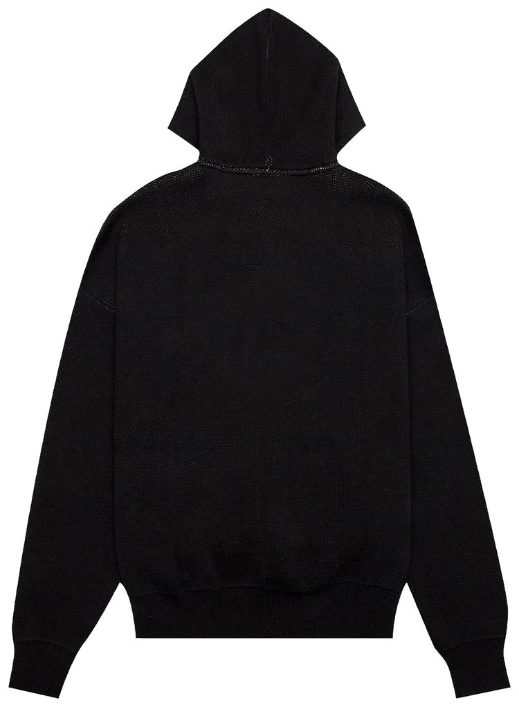 Fear of God Essentials Knit Hoodie Black