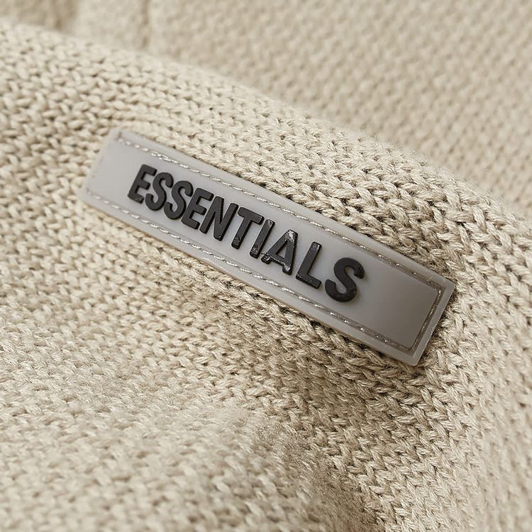 Fear of God Essentials Knit Hoodie Olive
