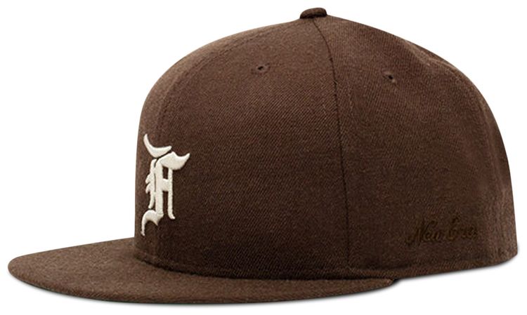 Fear of God Essentials x New Era Fitted Cap Walnut