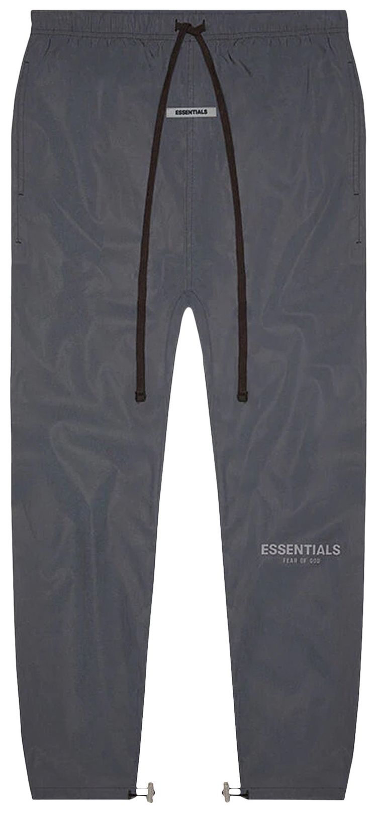 Fear of God Essentials Track Pants Black Reflective