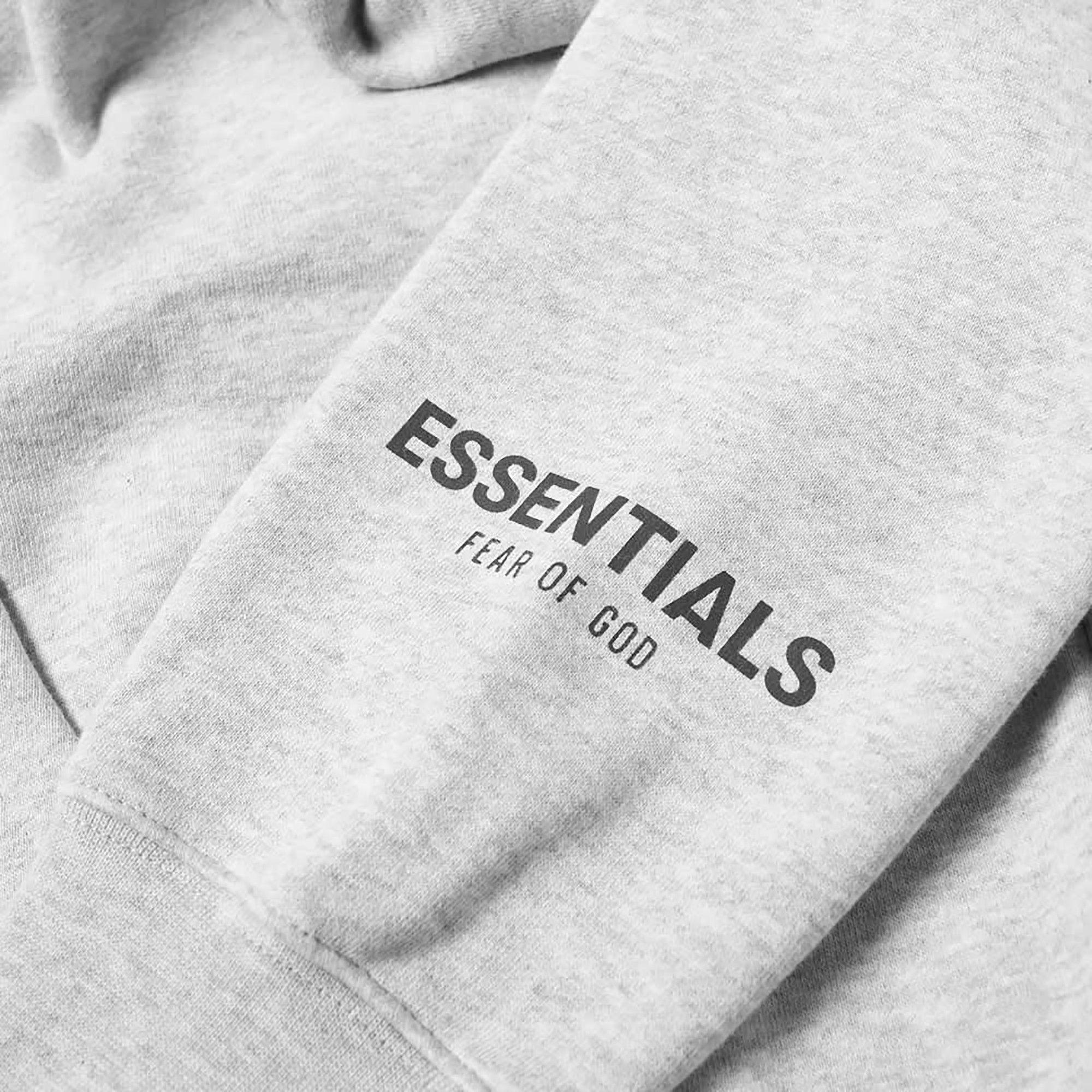 Buy Fear of God Essentials Core Hoodie 'Heather Grey' - 0192