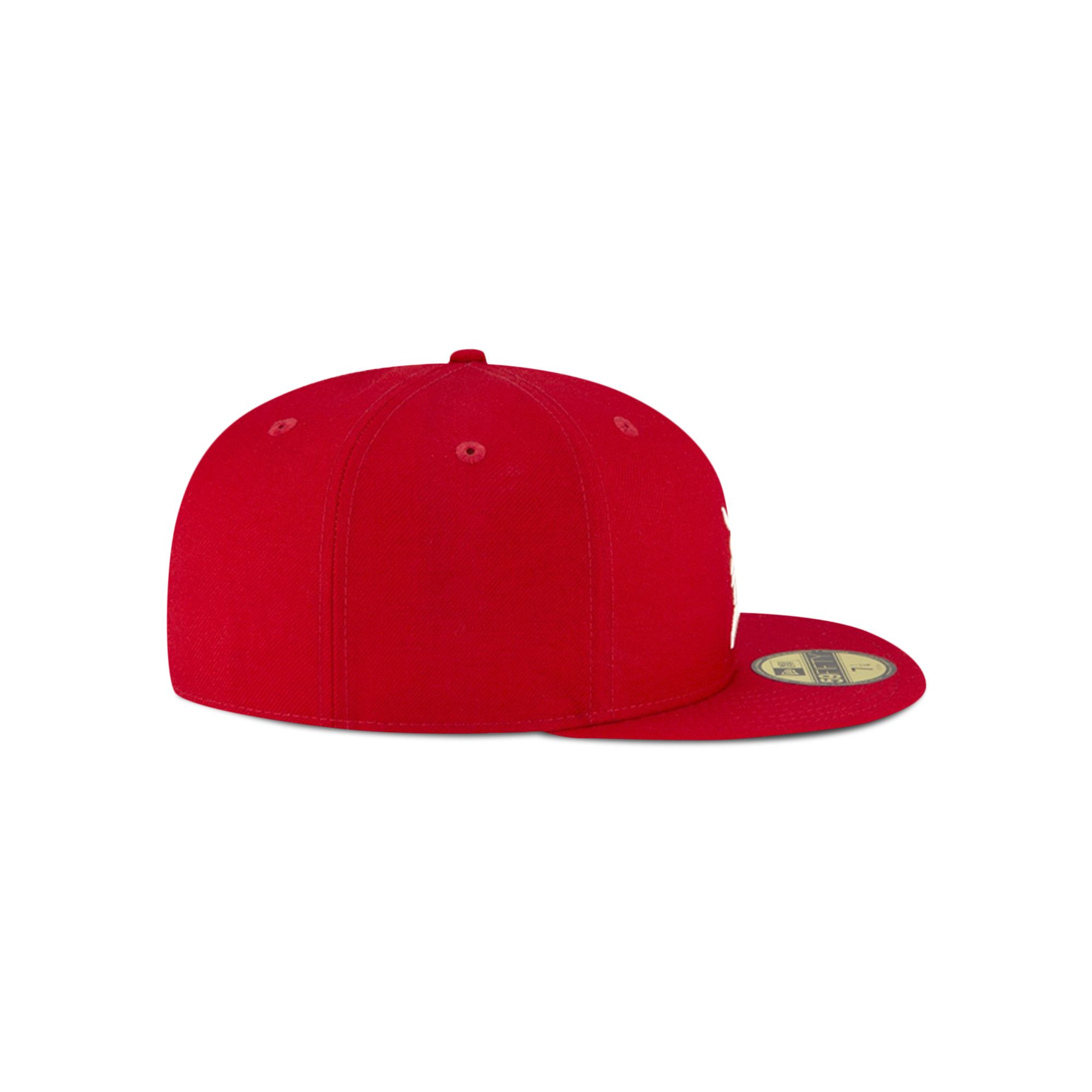 Buy Fear of God Essentials x New Era Fitted Cap 'Red/White