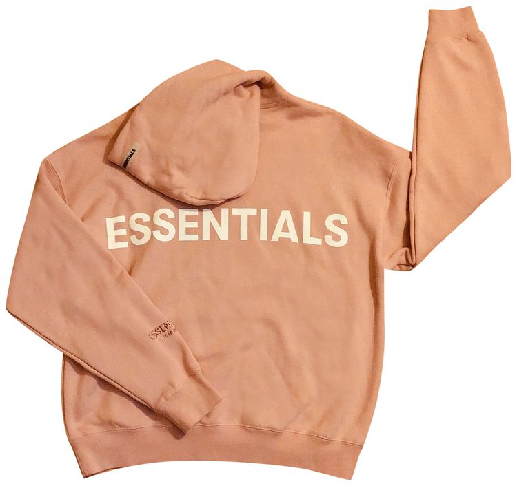 Fear of God Essentials Pullover Hoodie Blush