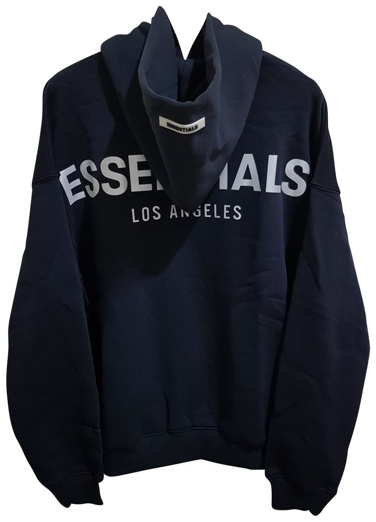 Fear of God Essentials Los Angeles Pullover Hoodie Black