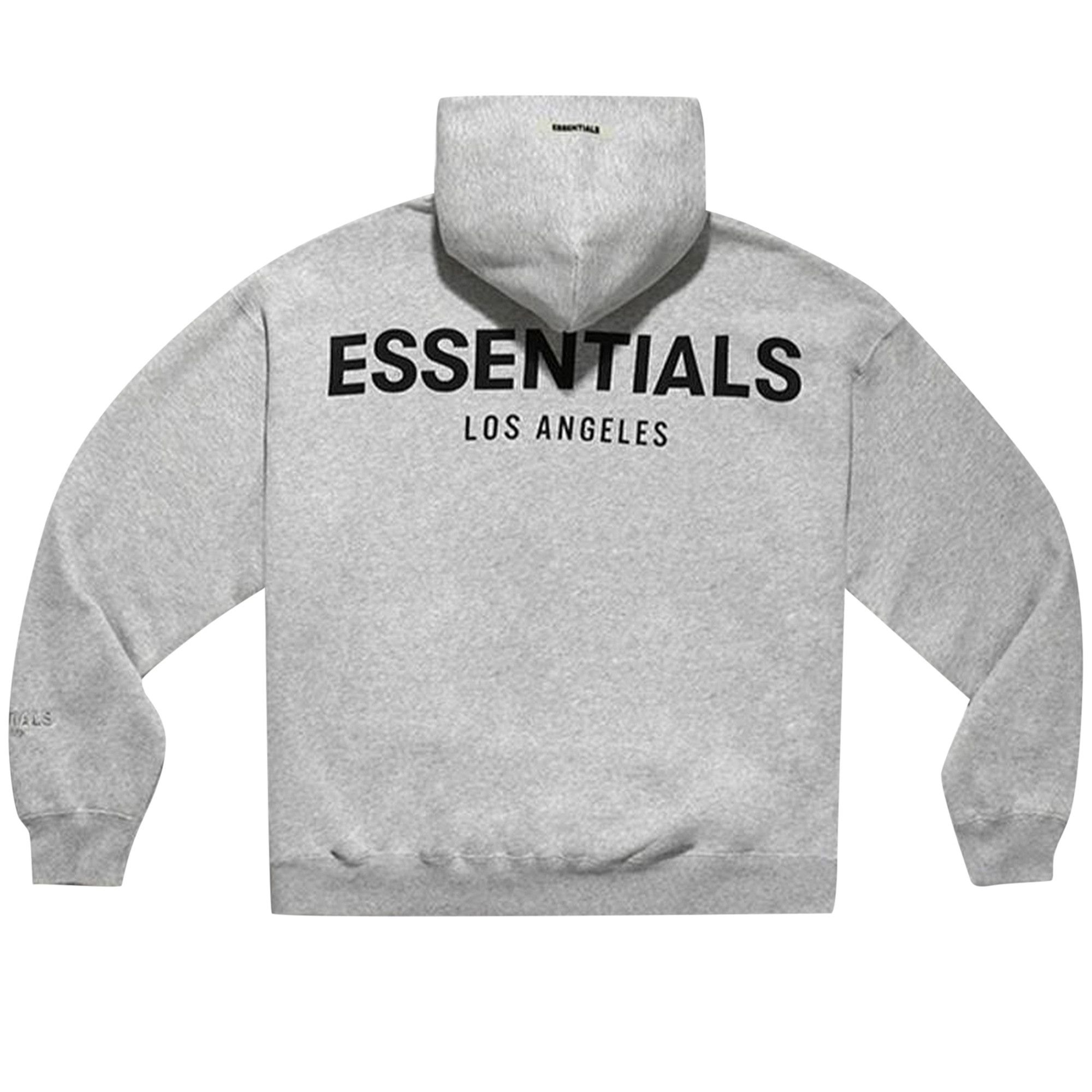 Size m Fear of God Essentials Los Angeles Pullover Hoodie Grey