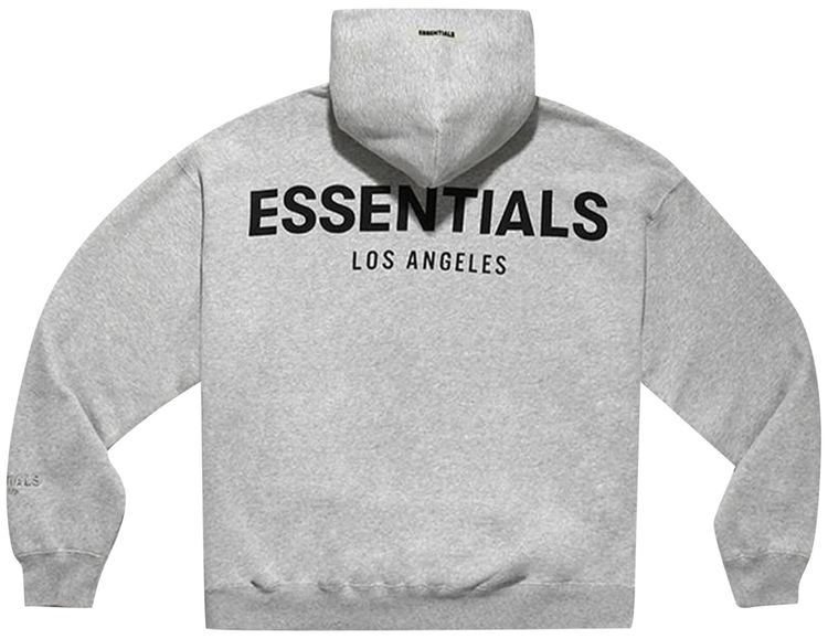 Fear of God Essentials Los Angeles Pullover Hoodie Grey