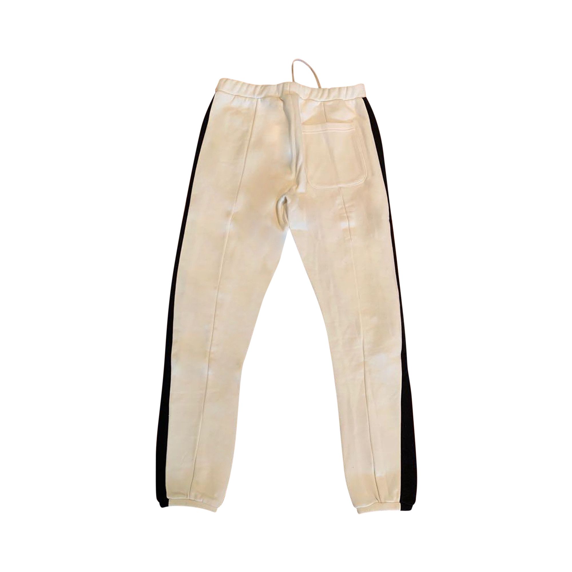 Buy Fear of God Essentials Side Stripe Sweatpants Cream 0130 25050 0050 569 GOAT CA