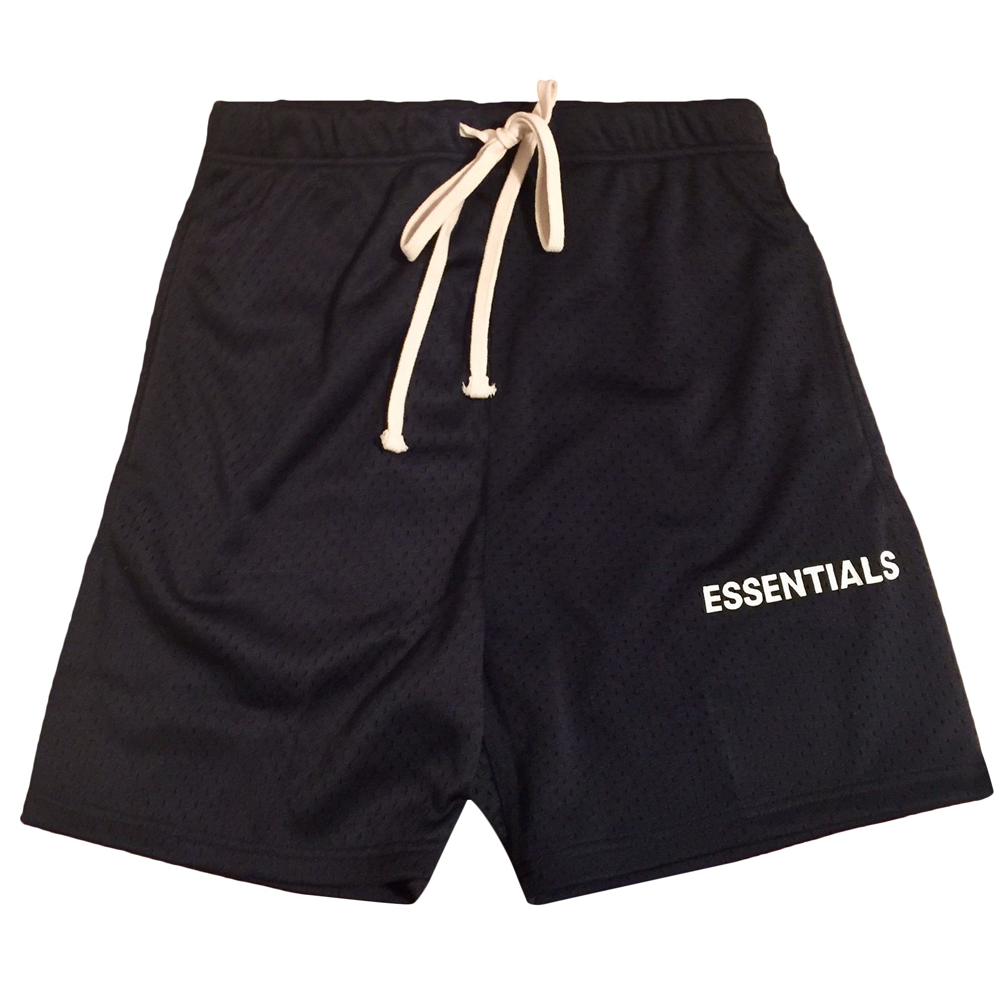 Buy Fear of God Essentials Mesh Drawstring Shorts 'Navy' - 0160 25050 0040  041 | GOAT