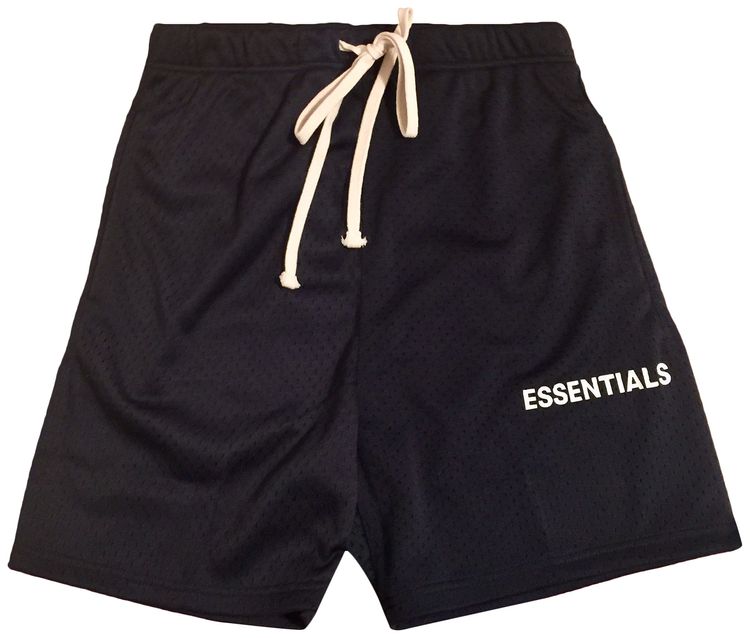 Fear of God Essentials Mesh Drawstring Shorts Navy