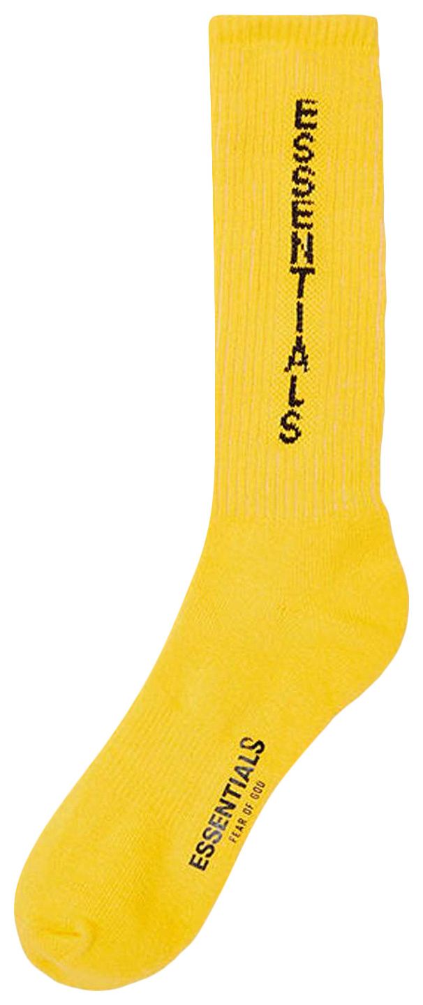 Fear of God Essentials Socks Yellow