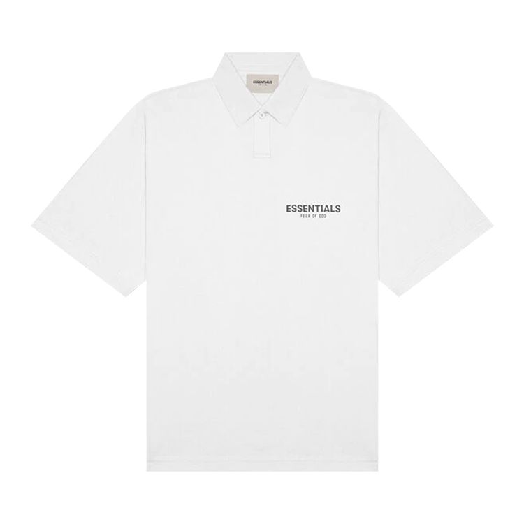 Fear of God Essentials Polo Shirt White