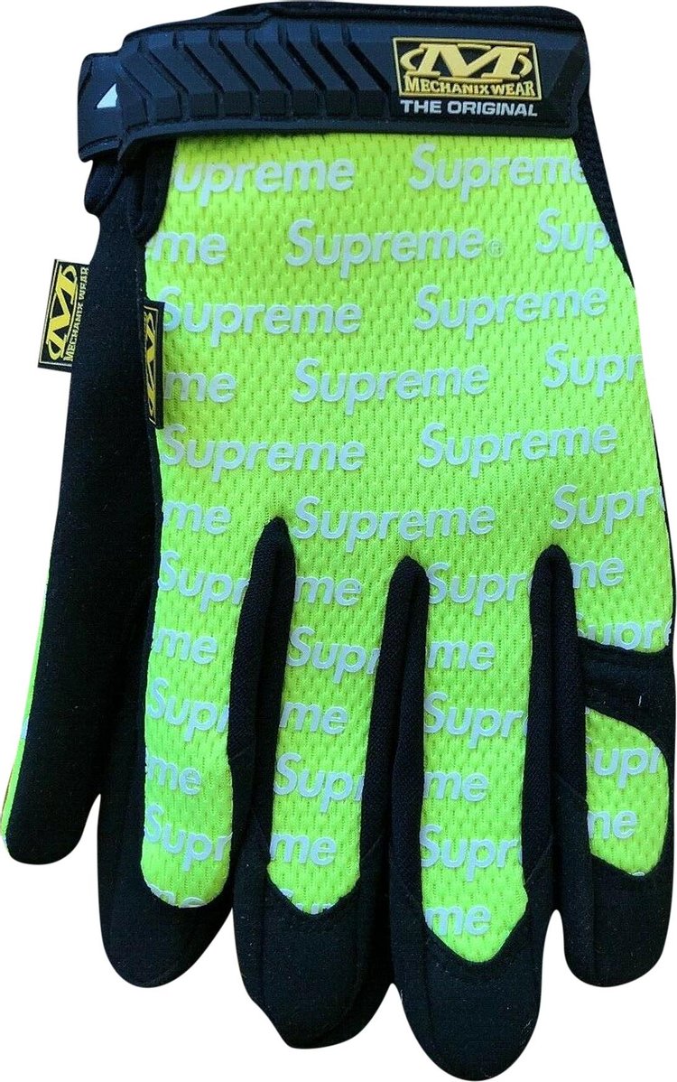 Supreme x Mechanix Original Work Gloves 'Green'