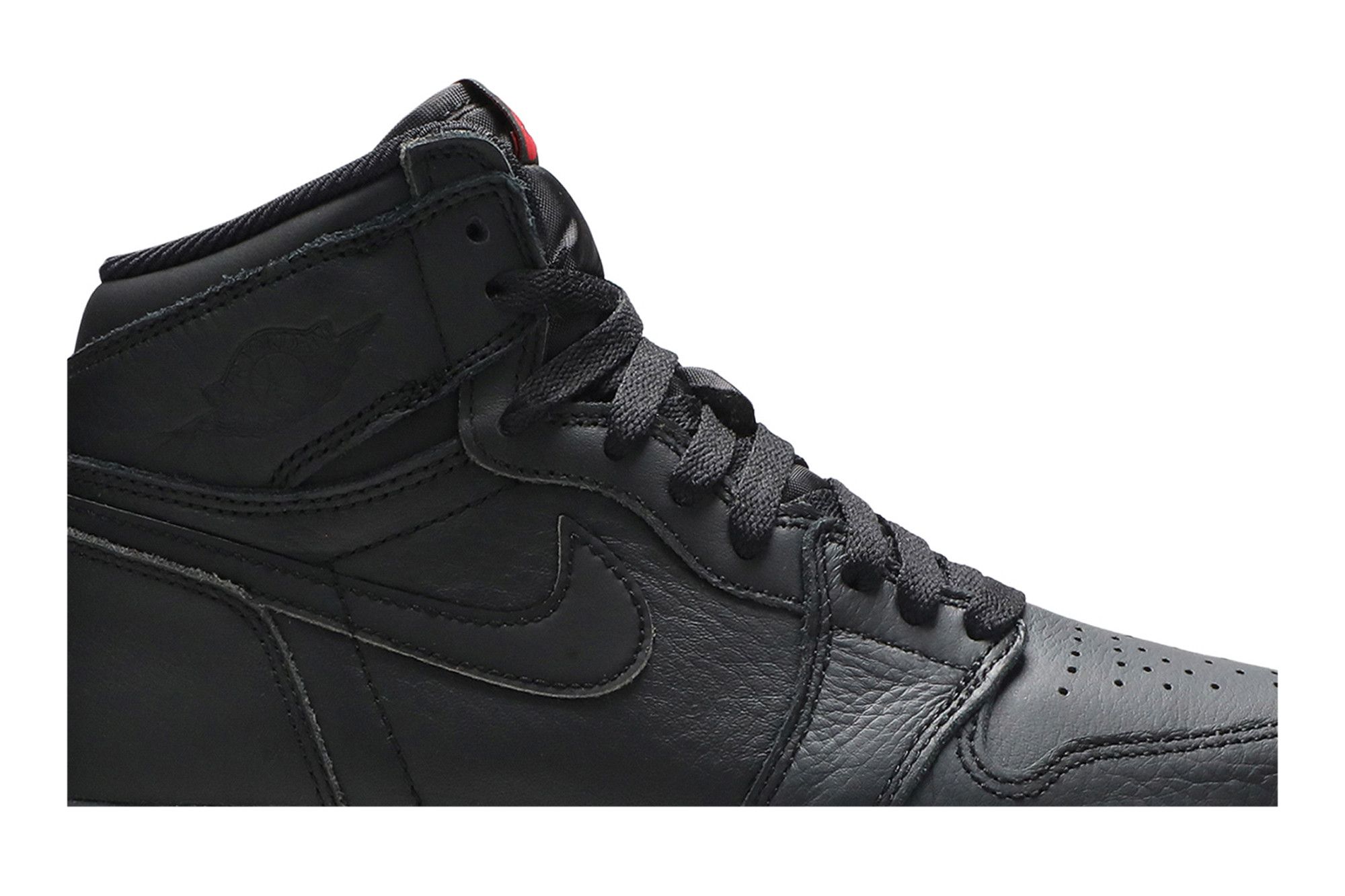 Jordan retro 1 all black top