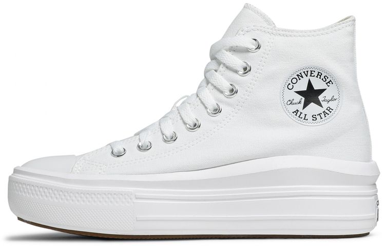 Converse Wmns Chuck Taylor All Star High Move White Ivory