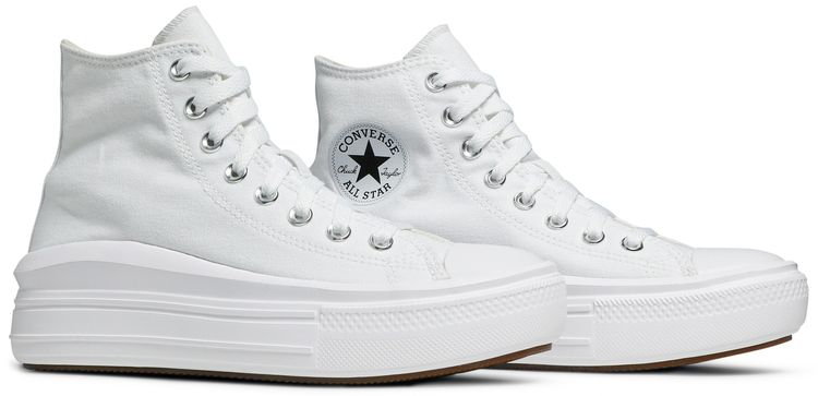 Converse Wmns Chuck Taylor All Star High Move White Ivory