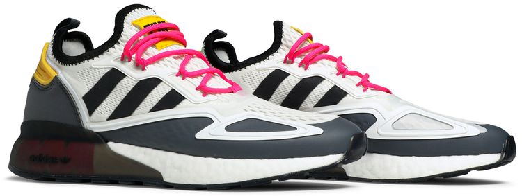 Ninja x adidas ZX 2K Boost Time In   White Grey