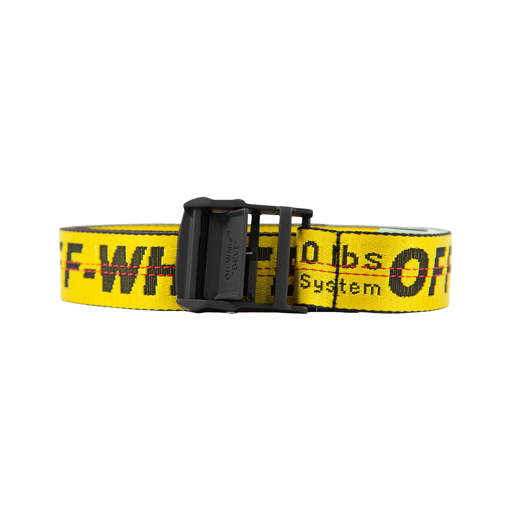 小物 classic industrial belt yellow black Off-White ​Classic Industrial Belt | Saks Fifth Avenue