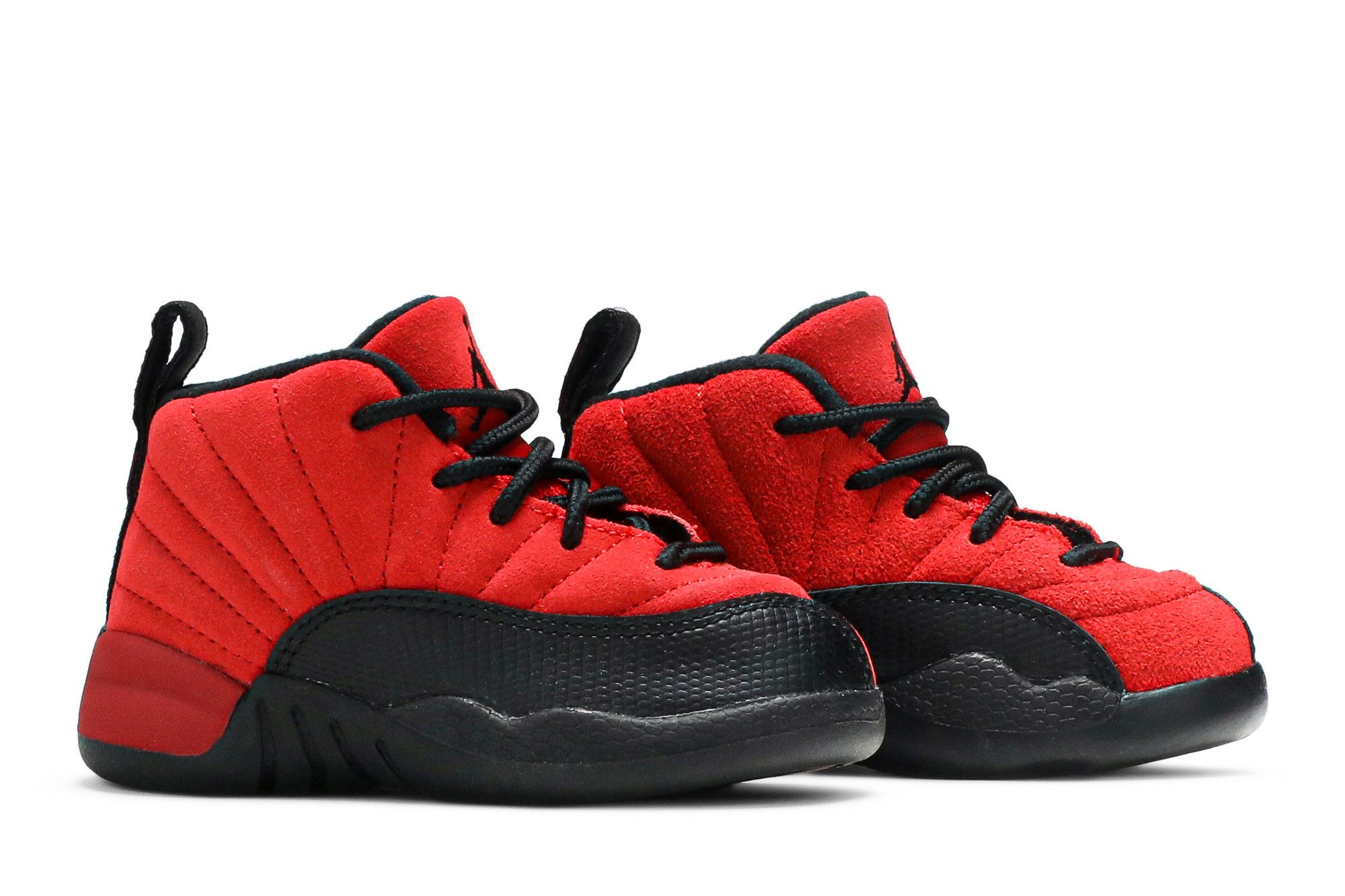 Jordan 12 infant red top