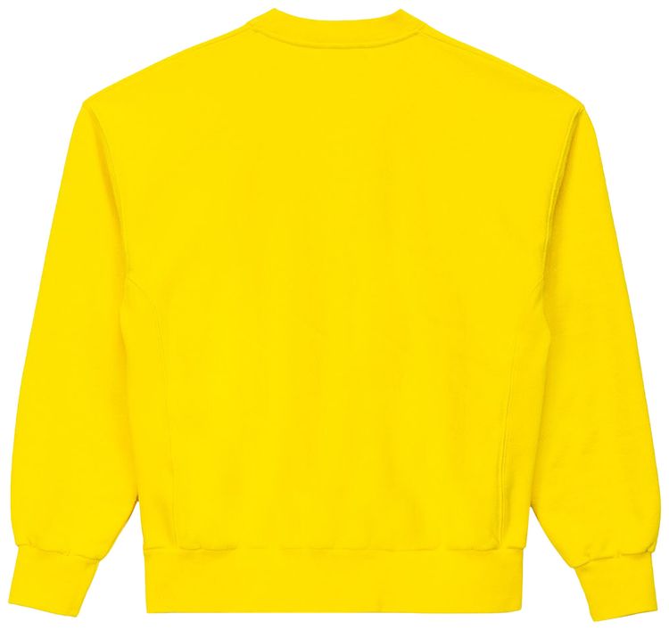 Aries Classic Temple Sweatshirt Yellow