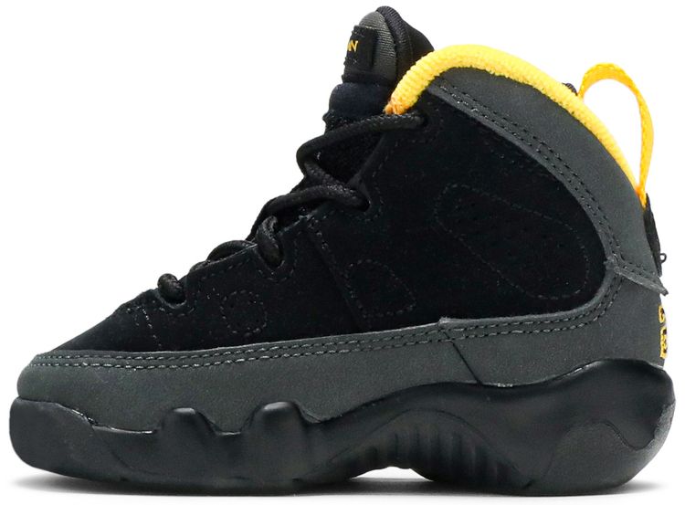 Air Jordan 9 Retro TD Dark Charcoal University Gold
