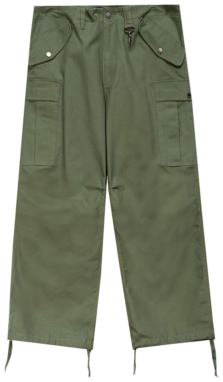 Reese Cooper Canvas Cargo Pants Sage
