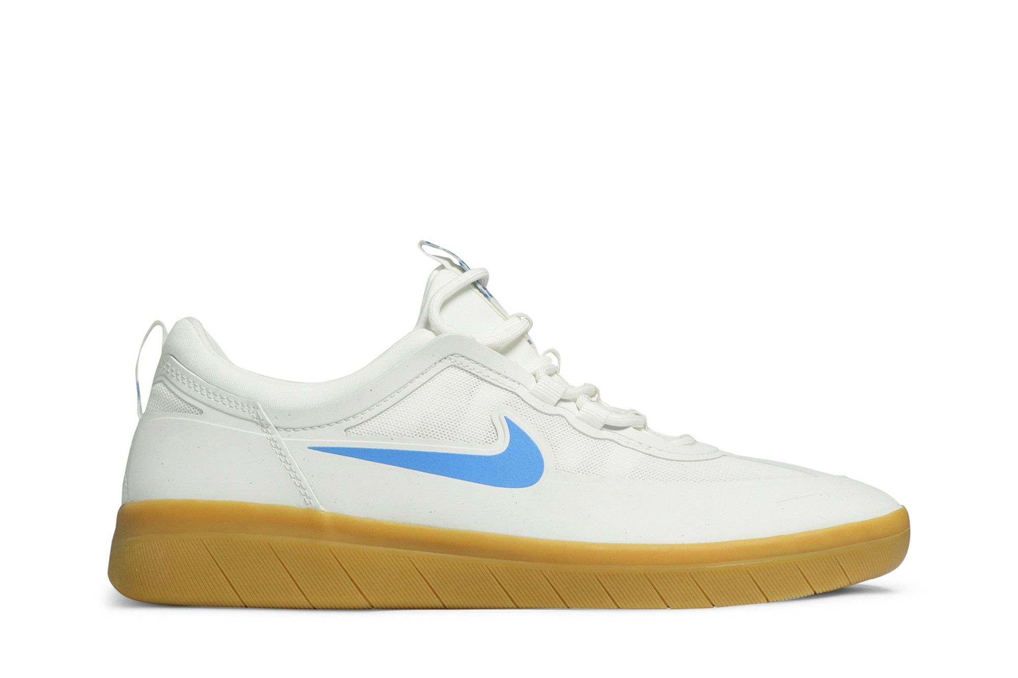 Size 11.0 Nyjah Free 2 SB White Light Photo Blue Gum