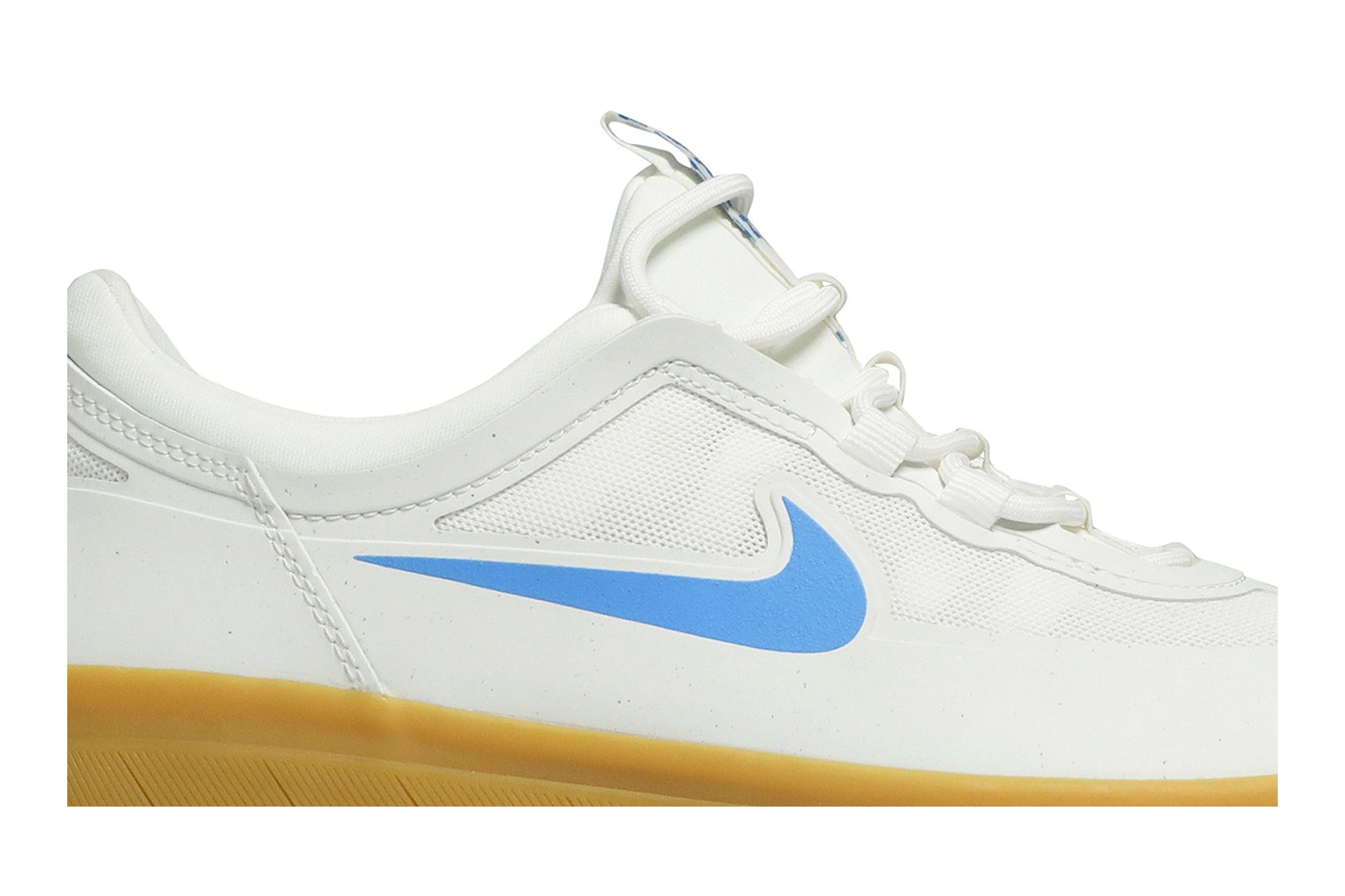 Size 11.0 Nyjah Free 2 SB White Light Photo Blue Gum