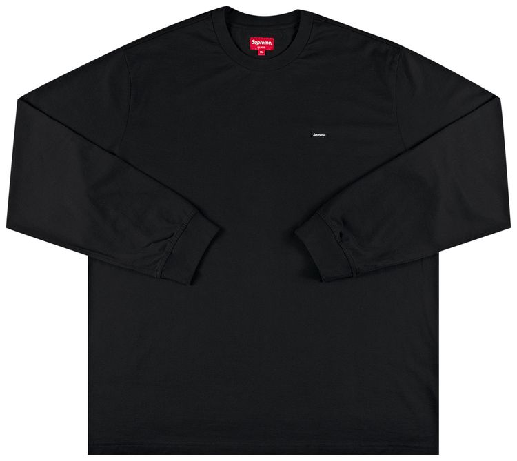 Supreme Small Box Long Sleeve Tee Black