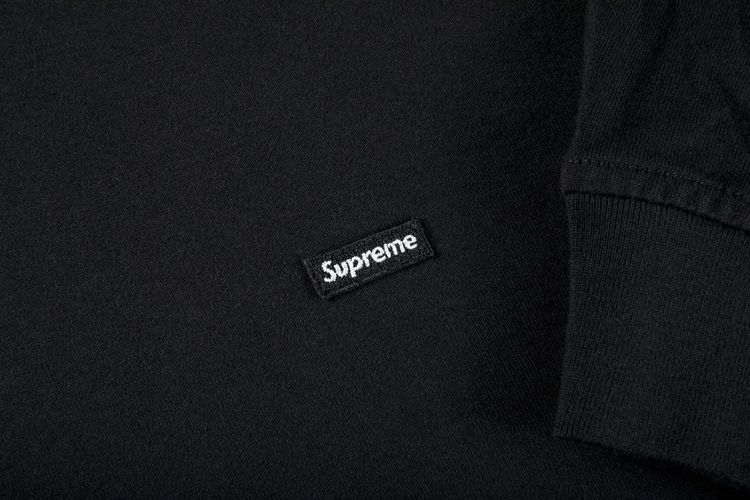 Supreme Small Box Long Sleeve Tee Black