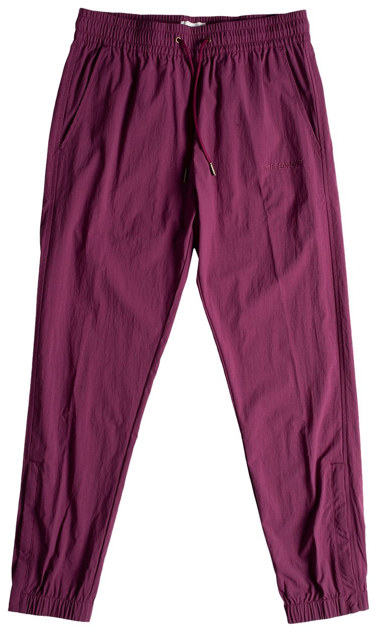 Aime Leon Dore Drawstring Pants Grape Wine