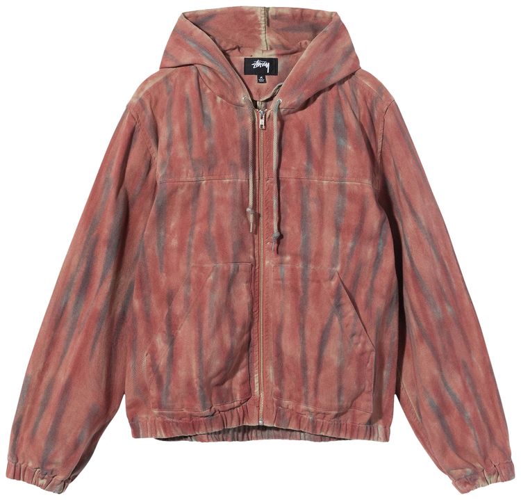 Stussy Dyed Work Jacket Rust