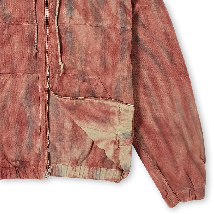 Stussy Dyed Work Jacket Rust