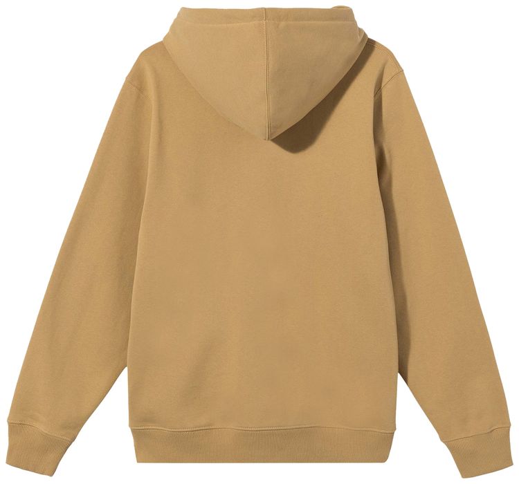 Stussy Basic Applique Hood Khaki