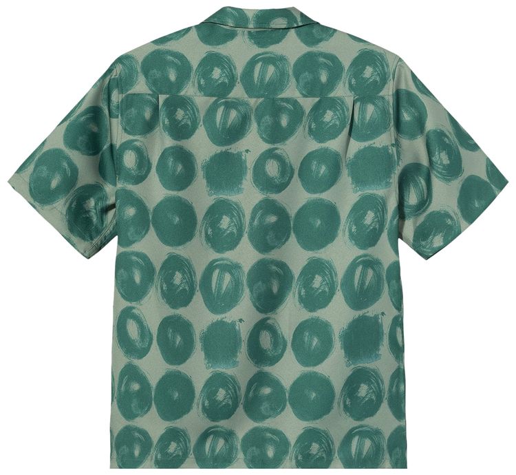 Stussy Hand Drawn Dot Shirt Green
