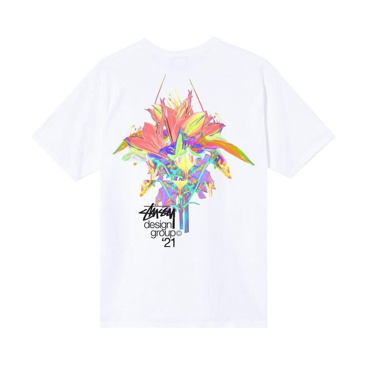 Stussy Design Group 21 Tee White
