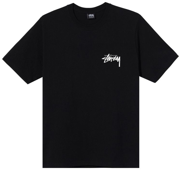 Stussy Peace Sign Tee Black
