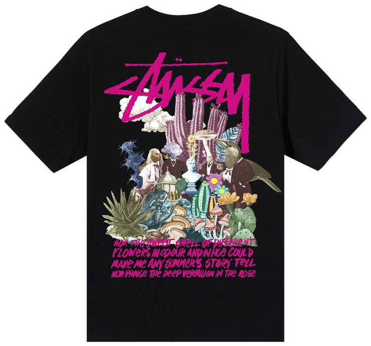 Stussy Psychedelic Tee Black