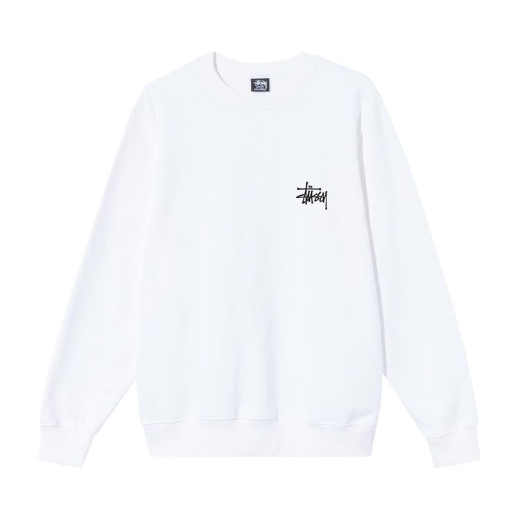 Stussy Basic Crew White