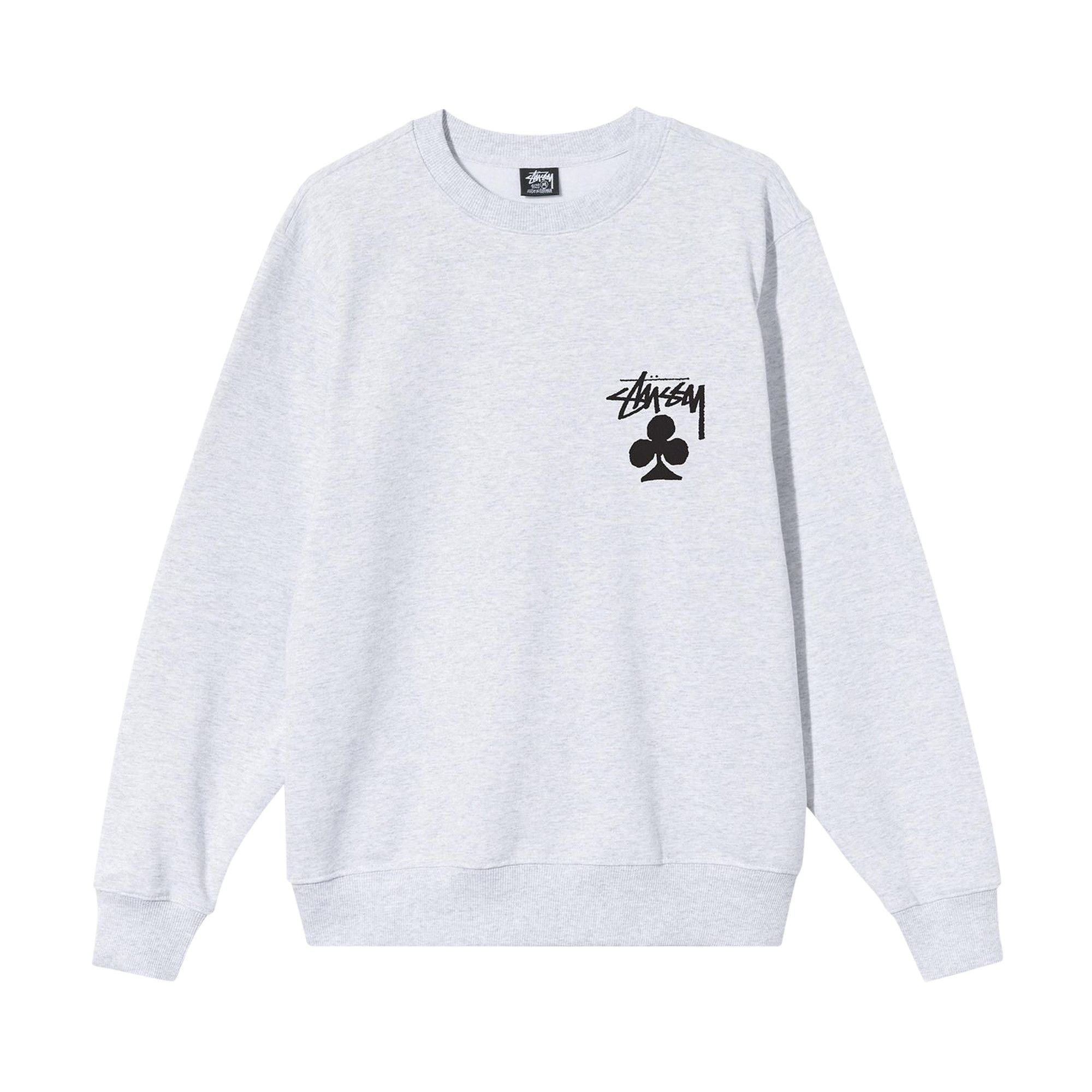 ★関税込★STUSSY★Shells Crew★Ash Heather★スウェット★ Stussy World Tour Crewneck Ash Heather Men's - US