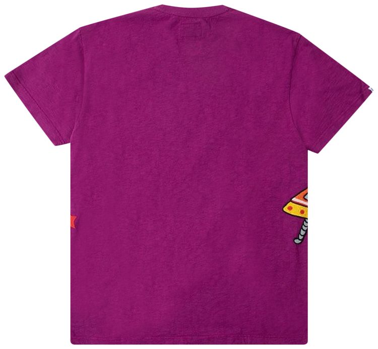 Billionaire Boys Club Battle Earth Short Sleeve Knit Hollyhock