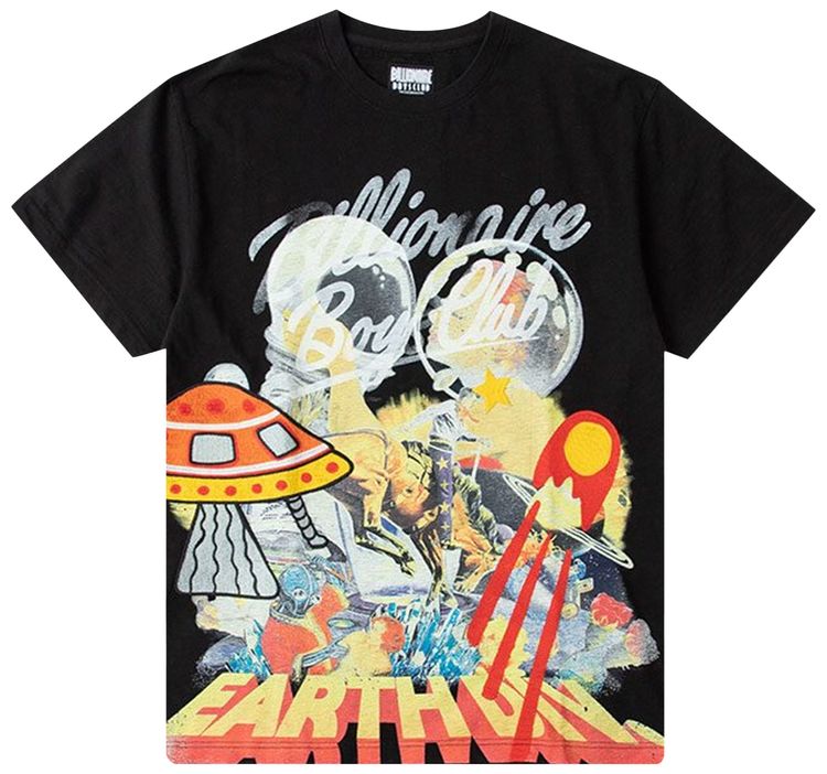 Billionaire Boys Club Battle Earth Short Sleeve Knit Black