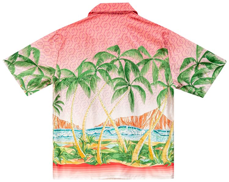 Casablanca Rose A Maui Silk Shirt Multicolor