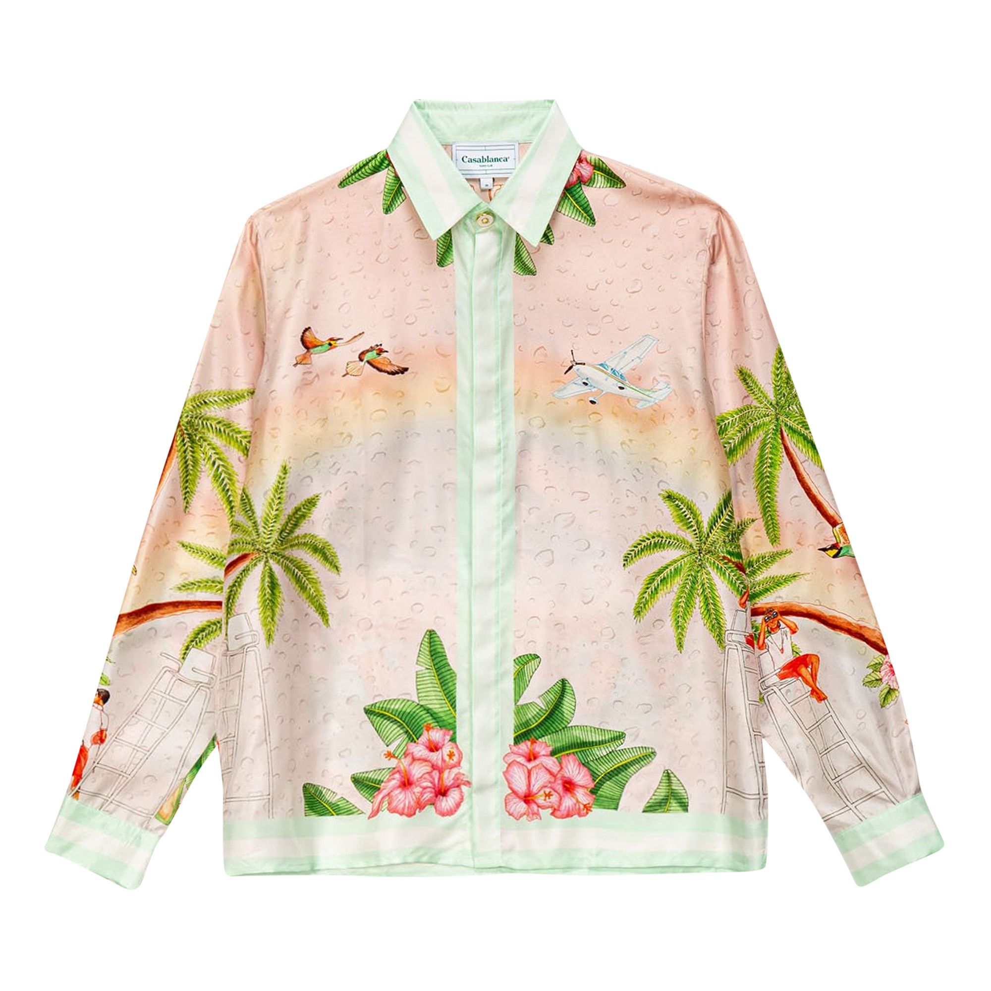 定番 Buy 001 SH MS21 - 'Multicolor' Shirt Club Surf Casablanca トップス
