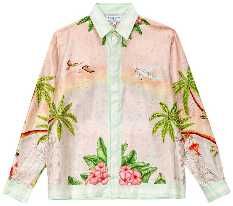 Casablanca Surf Club Shirt 'Multicolor'