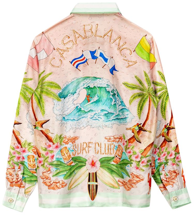 Casablanca Surf Club Shirt Multicolor