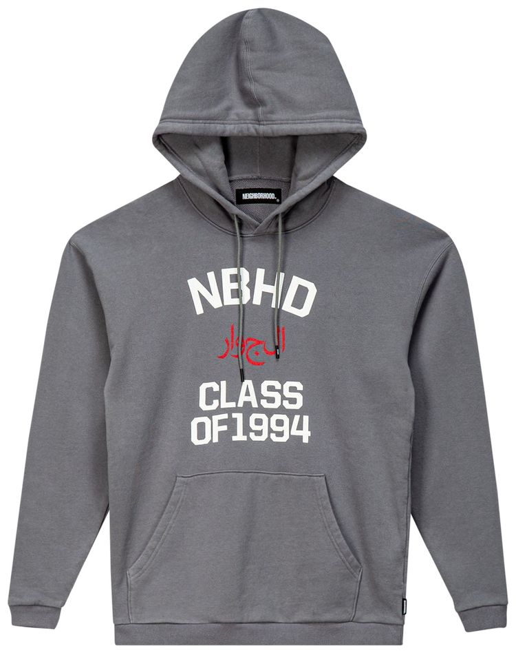 Neighborhood Loop Hooded Sweatshirt Grey