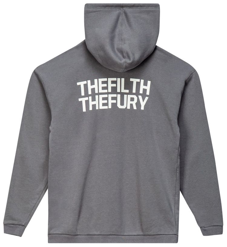 Neighborhood Loop Hooded Sweatshirt Grey